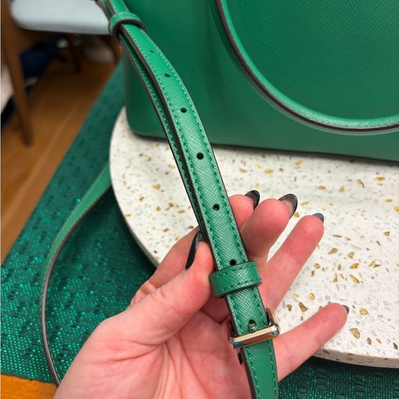 Kate Spade Payton Medium Dome Satchel in Kelly Green - Picture 11 of 13